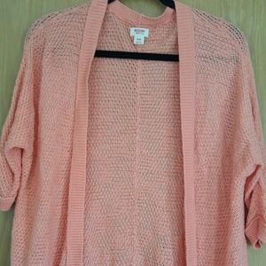 Mission Medium coral cardigan